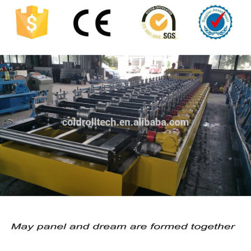 Good outlook high Quality steel roofing sheet profiling folding roll forming machine