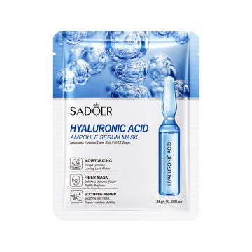 Hyaluronic Acid Facial Masks for Firming, Moisturizing, and Anti-Aging