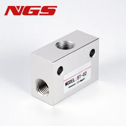 Pneumatic Shuttle Valves & Flow Control Valves ST Series - ST Pneumatic