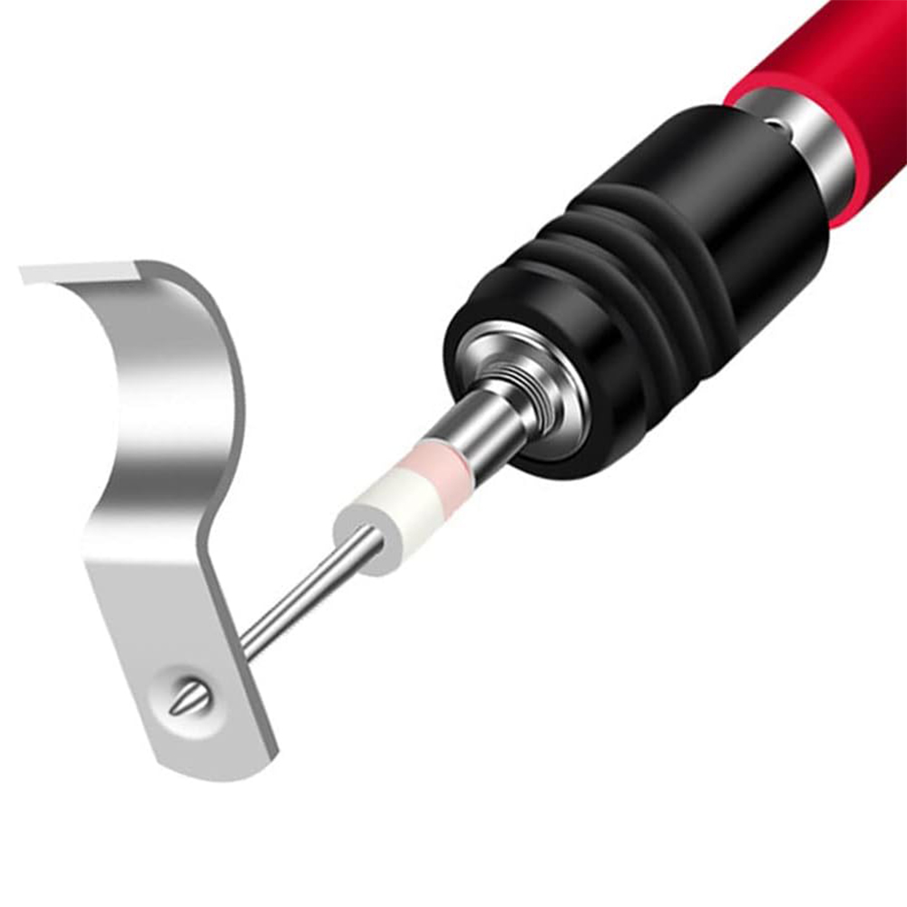 pipe clips and nails decoration materials