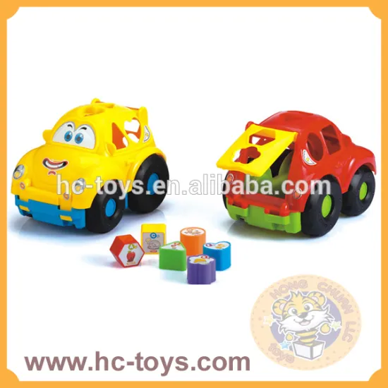Plastic Puzzle Truck, DIY Assembly Brick Truck, Puzzle Brick Car, Puzzle Block Car, Shape Puzzle Toys