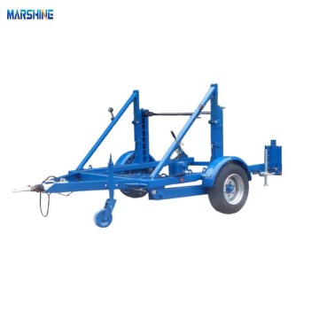 MARPT-60 Mechanisch hefbare enkelassige kabeltrommelaanhangwagen