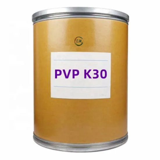 Factory Supply of Polyvinylpyrrolidone (PVP) K30 with CAS Number 9003-39-8