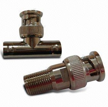 BNC Connectors, BNC Male to Double BNC Female and BNC Male to Female