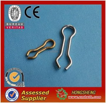 Manufacturer supplied types of V shape tube spring clip
