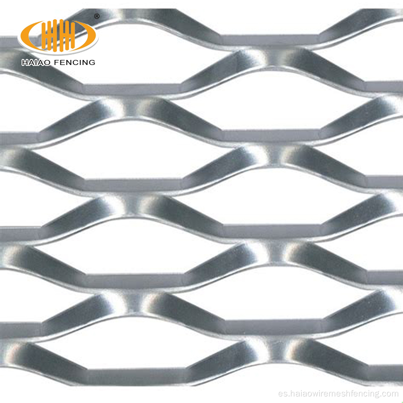 Malla de metal expandido de aluminio decorativo