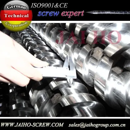 conical twin screw barrel JWELL 80/156