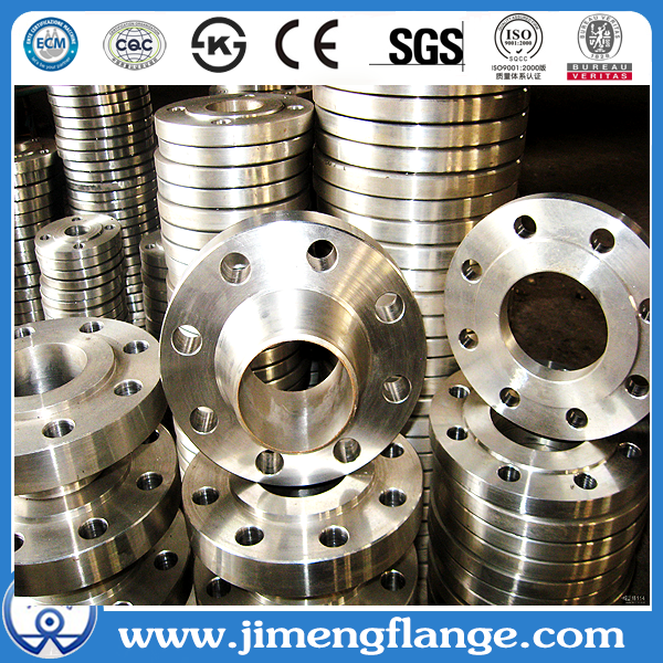 เหล็กคาร์บอนคุณภาพสูง JIMENG กลุ่ม GOST เชื่อม Flanges คอ 12821-80 PN40