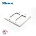 Hot Sale Decoration GFCI Outlet 3-Gang Switch Plastic