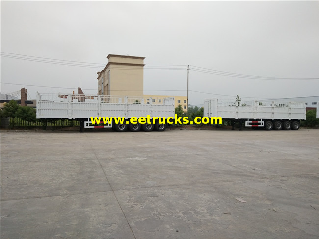 Cargo Transport Truck Trailer