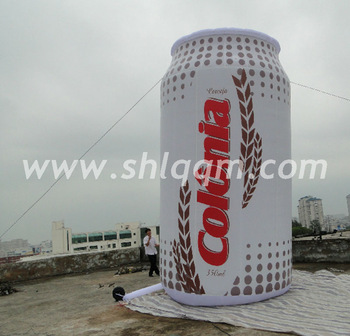 Hot Large inflatable water bottle for advertising
