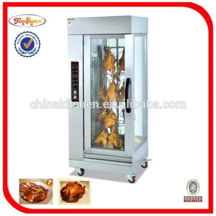 EB-202 Stainless steel 2 Lays Electric Chicken Rotisserie for Restaurant