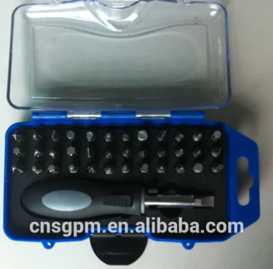 Wholesale Alibaba 38 Piece Box Package Hand Tool Set Type Screwdriver Bit Set                        
                                                Quality Assured