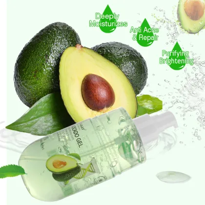 Organic Avocado Gel 92% Natural Moisturizing Soothing Face Gel