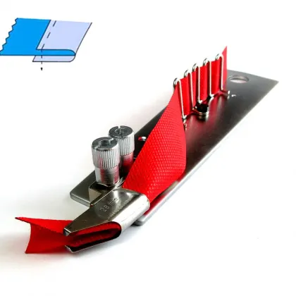 Seiko LSC-8BV Cylinder Bed Walking Foot Machine Binding Sewing Accessories: Binder and Bracket Set