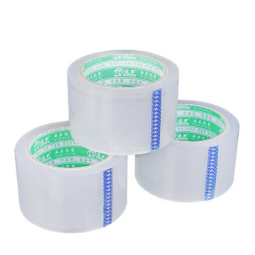 Transparent tape with acrylic water based adhesive