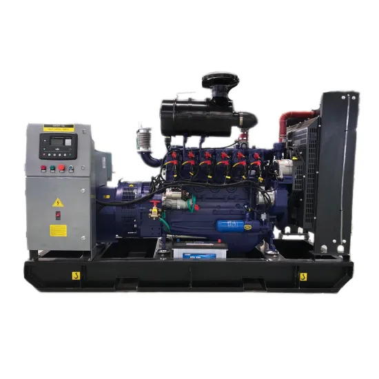 Water Cooled Electric Start 80KW Wood Chip Fired Gas Power Generator