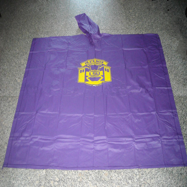 purple rain poncho