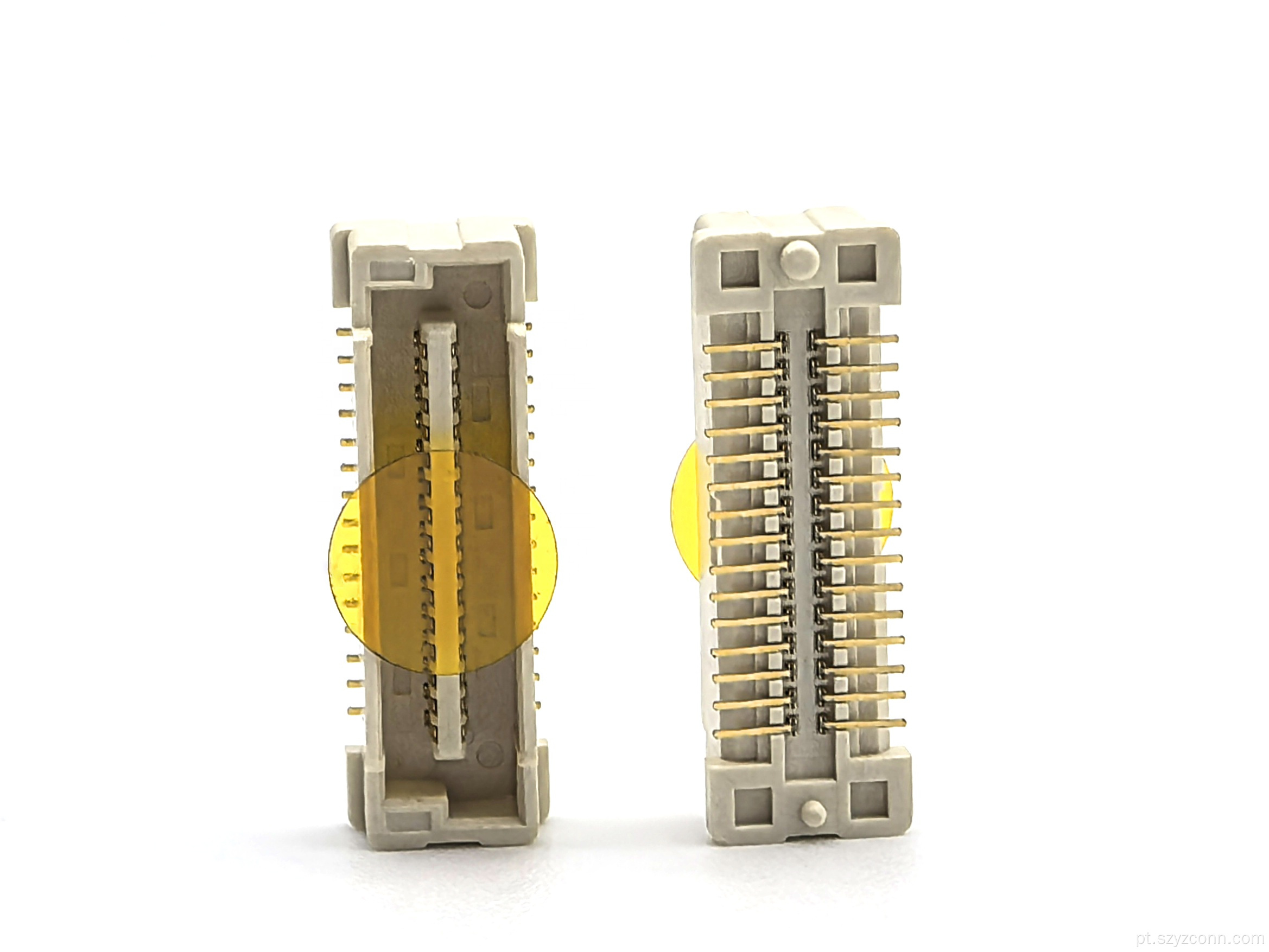 Placa de passo de 0,8 mm para conector macho de placa