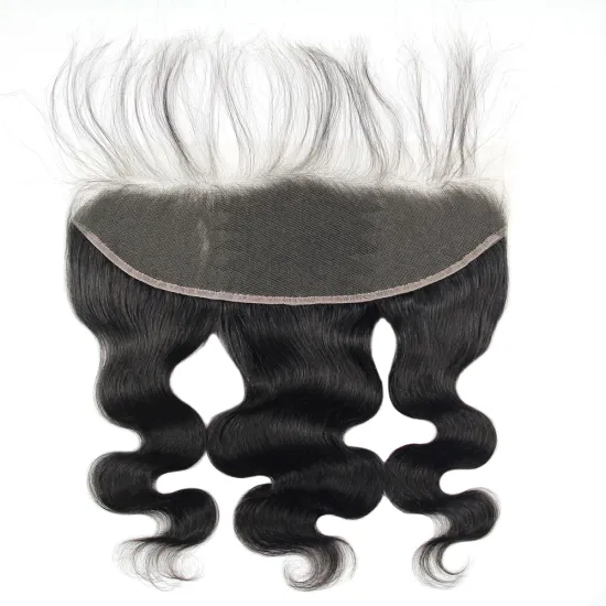 Raw Indian Remy Hair Lace Frontal Swiss, HD Transparent Lace Fronatl 13x4/13x6 Closure with Hair Bundles