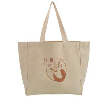 Custom Printed Plain Organic Cotton Canvas Tote Bag