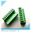 Male and female 5.08mm pitch screw terminal block plug in type right angle 300V for pcb board