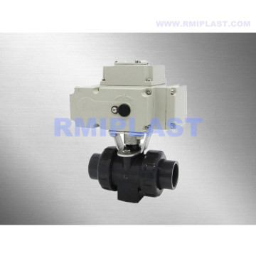 PVDF BALL Valve Electric Accentience DIN PN10