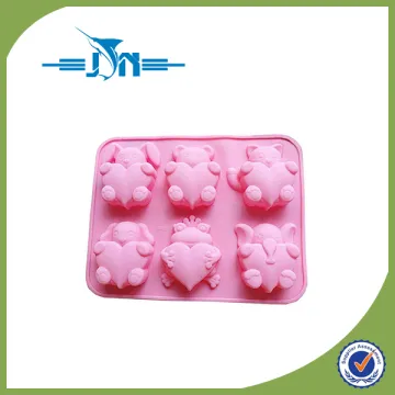 factory offer silicone fondant cake mould with low price