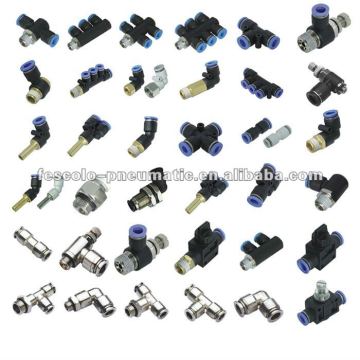 Different thread style Straight male connector