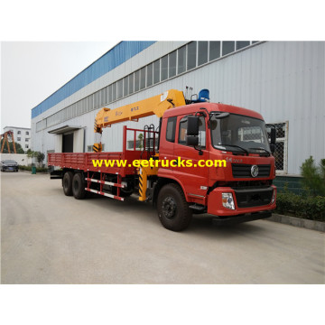 Dongfeng 10 Wheeler 14ton Camions Grues