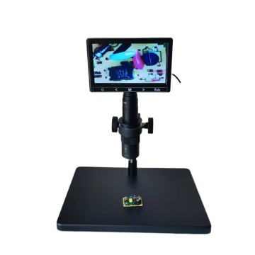 HD Digital Microscope 7 بوصة منافذ TV LCD المجهر