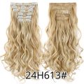 16 Clip in hair extension 24H613#