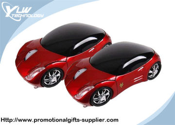 Car Shape 2.4g Cute Wireless Mouse / Cordless Mice With 2aaa Batteries / 3 Keys