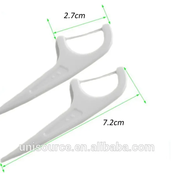 Mint Plastic Dental floss pick