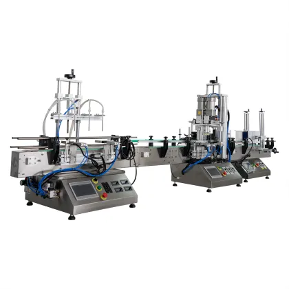 Worth Investment Desktop Beverage Packaging Line: Liquid Filling & Easy Installation
