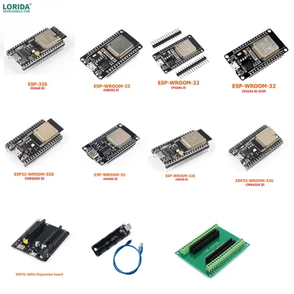 ESP32 Development Kits and Modules: WROOM, WROVER, DEVKITC, and S3 WiFi Camera Options