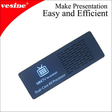2012 hot sale MINI TV for Android Dual Core A9 Processor let you Android TV become a computer