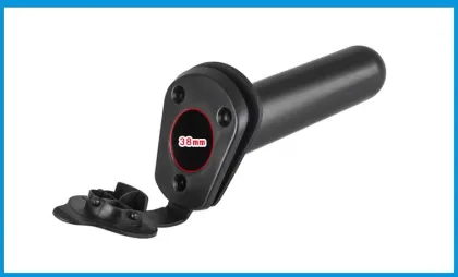 Small Fishing rod barrel on kayak