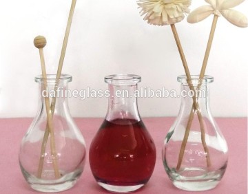 decorative glass reed diffuser glass bottle