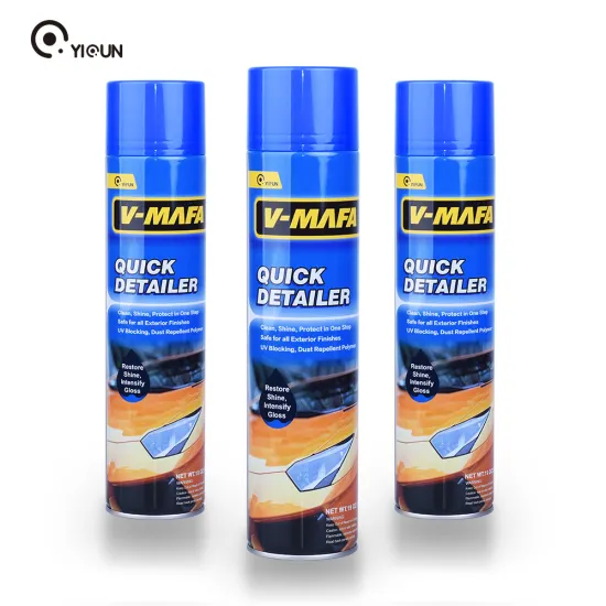 Car Quick Wax cleaning foam spray