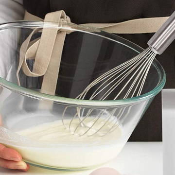 8inch Stainless Steel Egg Beater Whisk For Cooking