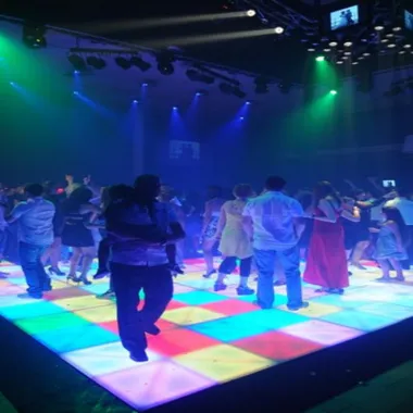 RGB LED Dance Floor Panel 1x1m Teja 100*100cm for Wedding Stage