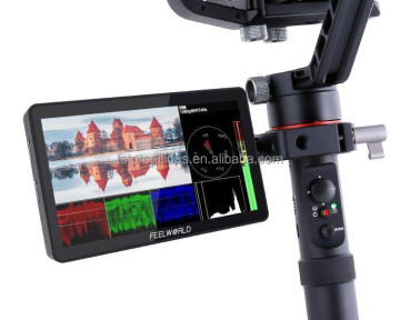 Feel World F6 Plus V2 Monitor DSLR de cámara táctil de pantalla táctil de 6 pulgadas