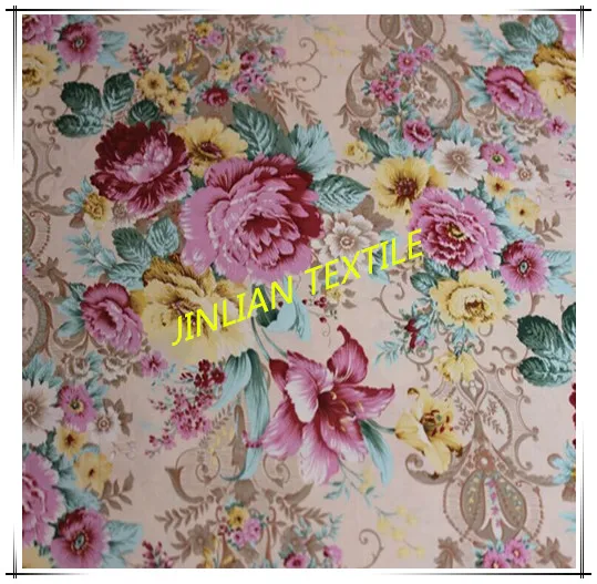 Good Quality TC65/35 Mixed Woven Printed Fabrics