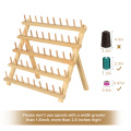 Original Wood Color Sewing Thread Organization Holder