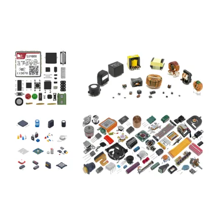 Electronic Components BOM List: ICs, Capacitors, Resistors, Connectors, Transistors, Wireless & IoT Modules, Crystals, etc.