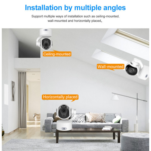 1080P Wireless Speaker Vedio Monitoring IP Security Camera