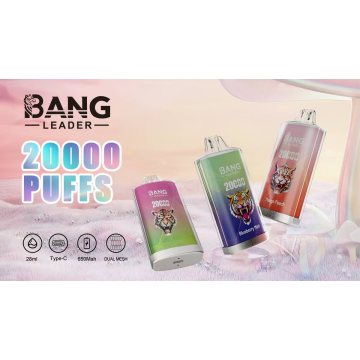20000 Puff Bang Leader 20K E-rokok sekali pakai
