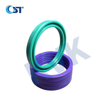 This is a double-lip mechanical shaft seal