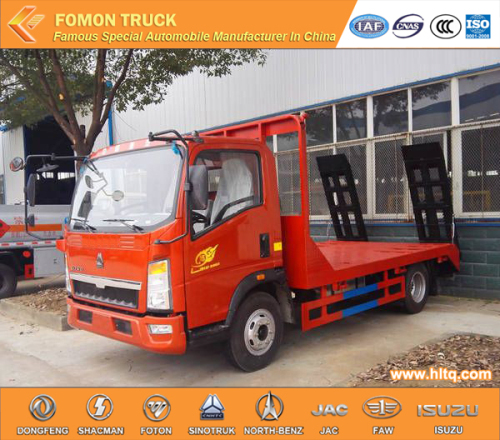 SINOTRUK HOWO 95hp platform lorry untuk ekspor